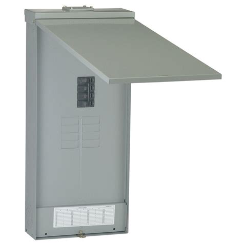 outdoor electrical breaker box|residential outdoor electrical panel.